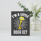 悪いパンパパジョーク私は小さなドア鍵 ポストカード (スタンド正面)