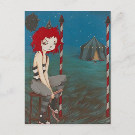 悪いピエロゴシックホラー ポストカード (正面)