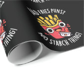 悪いフライドパンデンプンダークBG ラッピングペーパー (ロールコーナー)