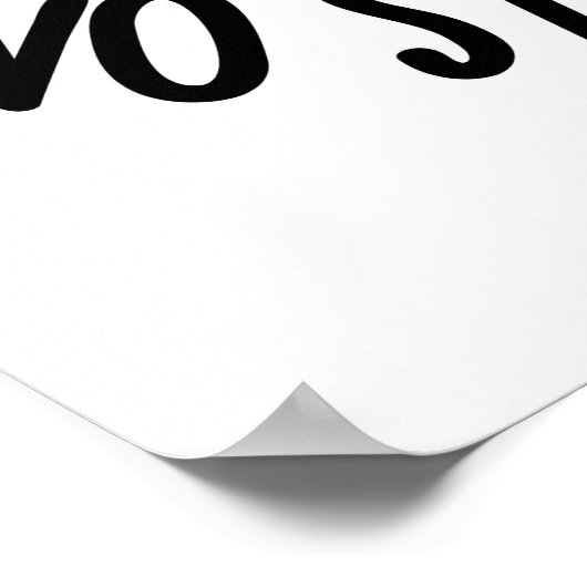 悪いフライドポテトはデンプンおもしろいをパンプン ポスター (角)