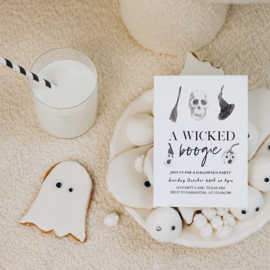 悪いブギ |ハッピーハローウィン 招待状