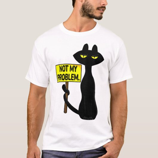 悪いブーギーは私の問題ではない Tシャツ (正面)