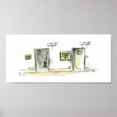 悪いプリント ポスター (正面)