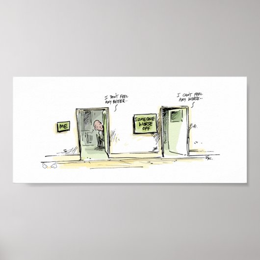 悪いプリント ポスター (正面)