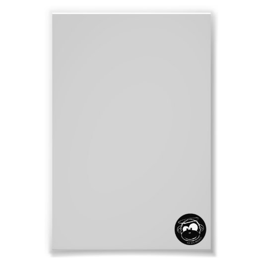 悪いプロジェクト独身のの写真なし – 4x6 フォトプリント            (正面)