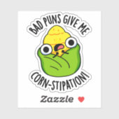 悪いプン与え私のコーンの秘おもしろい解コーンプン シール (シート)