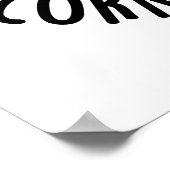 悪いプン与え私のコーンの秘おもしろい解コーンプン ポスター (角)