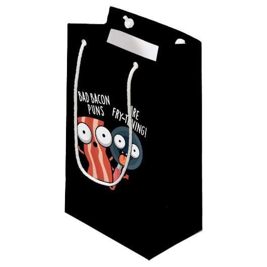 悪いベーコンパンは揚げ物のフードプンダークBG スモールペーパーバッグ (正面アングル)