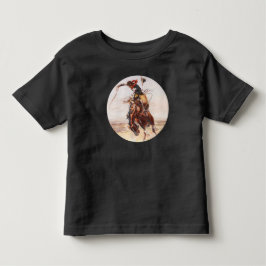 "悪いホス"バッキングブロンコ トドラーTシャツ