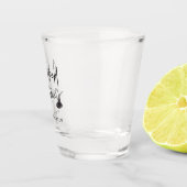 悪いモダングッドタイム引用文 |ハッピーハローウィン ショットグラス (右)