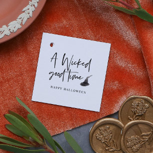 悪いモダングッドタイム引用文  ハッピーハローウィン フェイバータグ