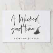 悪いモダングッドタイム引用文 |ハッピーハローウィン ペーパーパッド (正面)
