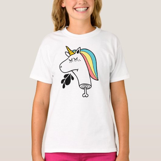 悪いユニコーン Tシャツ (正面)
