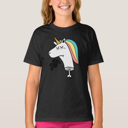 悪いユニコーン Tシャツ (正面)