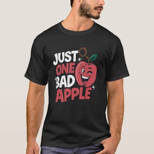 悪いリンゴはひとつだけ Tシャツ (正面)