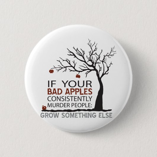 悪いリンゴxピレンド 缶バッジ (正面)