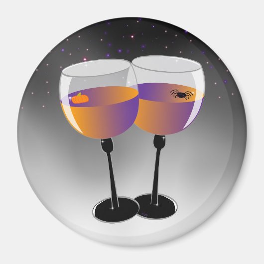 悪いワイン マグネット (正面)