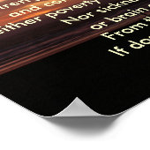 悪い事が欲しいなら ポスター (角)