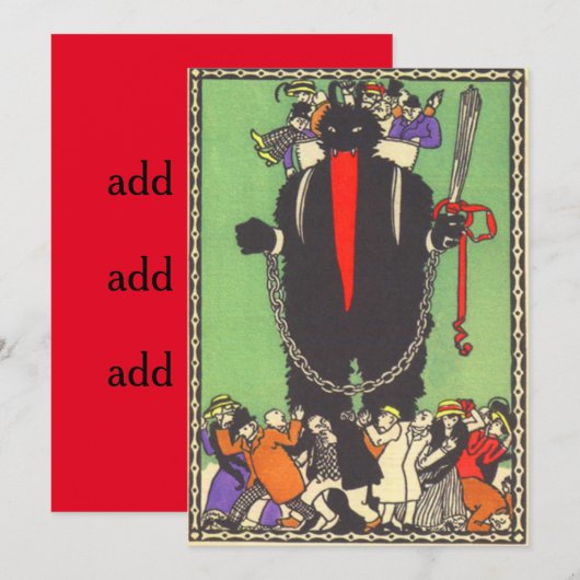 悪い人々を集めるクランプス (正面/裏面)