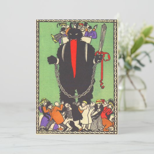 悪い人々を集めるクランプス (スタンド正面)