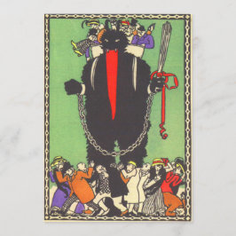 悪い人々を集めるクランプス