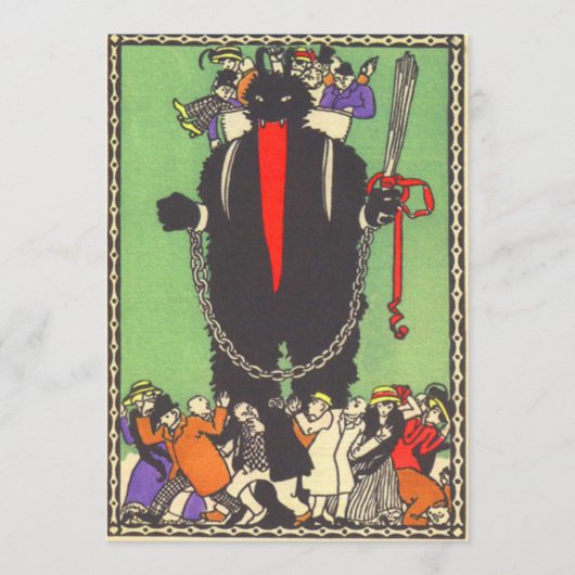 悪い人々を集めるクランプス (正面)