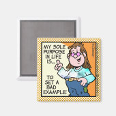 悪い例 マグネット (正面/裏面)