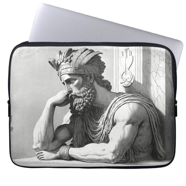 悪い兆候 ラップトップスリーブ (正面)