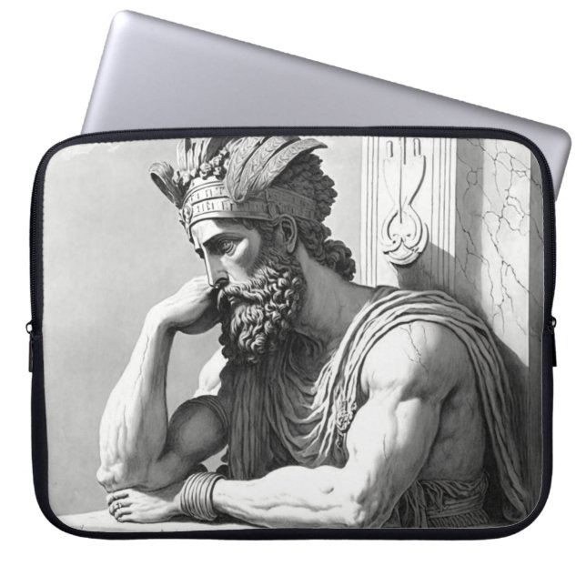 悪い兆候 ラップトップスリーブ (正面)