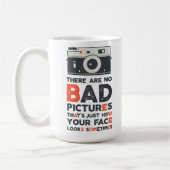 悪い写真はない コーヒーマグカップ (左)