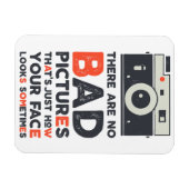 悪い写真はない マグネット (横)