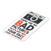 悪い写真はない マグネット (左側)