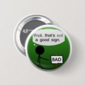 悪い印 缶バッジ (正面&裏面)