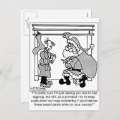 悪い卵の沼がサンタため シーズンポストカード (正面/裏面)