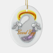 悪い卵対よいの セラミックオーナメント (右)