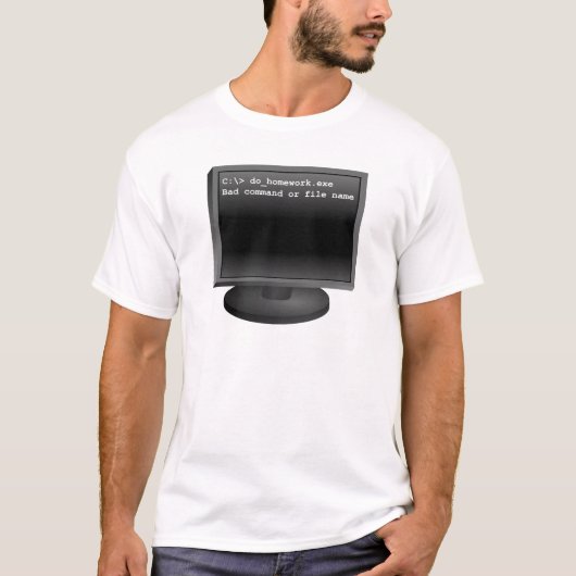 悪い命令 Tシャツ (正面)