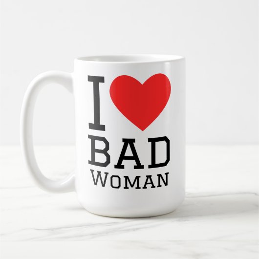 悪い女が好き コーヒーマグカップ (左)