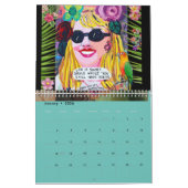 悪い女の子のアートカレンダー カレンダー (1月 2026)