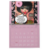 悪い女の子のアートカレンダー カレンダー (1月 2027)