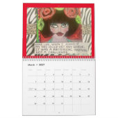 悪い女の子のアートカレンダー カレンダー (3月 2027)
