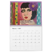 悪い女の子のアートカレンダー カレンダー (2月 2027)