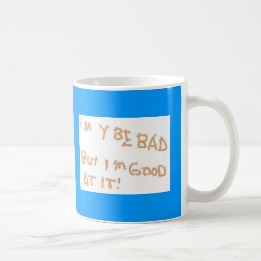 悪い女の子のマグ コーヒーマグカップ (右)