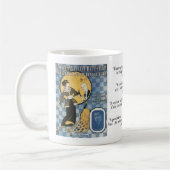 悪い女の子のマグ コーヒーマグカップ (左)