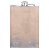 悪い女の子の素朴なブラシあなたの名前 フラスク (裏面)