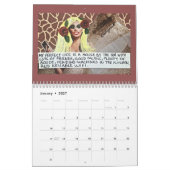 悪い女の子の芸術で満ちているカレンダー カレンダー (1月 2027)