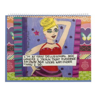 悪い女の子の芸術のカレンダー カレンダー