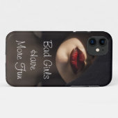 悪い女の子はより多くの楽しい時を過します Case-Mate iPhoneケース (裏面(横))