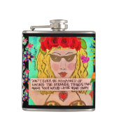 悪い女の子 フラスク (正面)