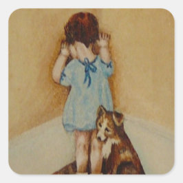 悪い女最高のの友 スクエアシール