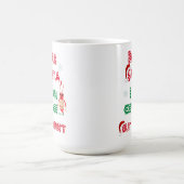 悪い子サンタのクリスマス コーヒーマグカップ (中央)